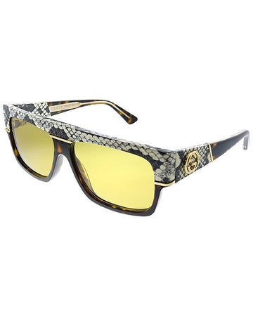 Gucci Men's Fashion 60mm Sunglasses