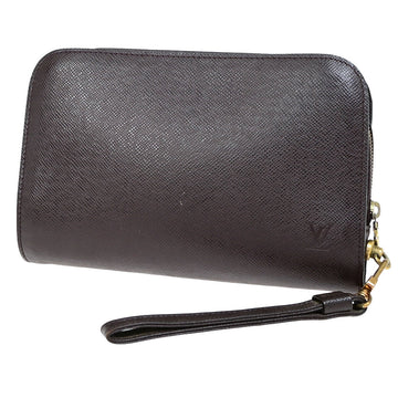 Louis Vuitton Baikal  Leather Clutch Bag