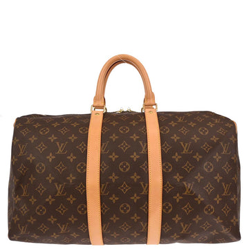 Louis Vuitton 2001 Monogram Keepall 45 Duffle Bag M41428