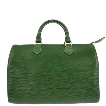 Louis Vuitton 1997 Green Epi Speedy 30 Handbag M43004