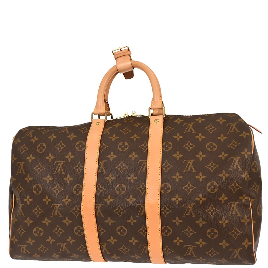 Louis Vuitton 2001 Monogram Keepall 45 Duffle Bag M41428