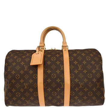 Louis Vuitton 1997 Monogram Keepall 45 Duffle Bag M41428