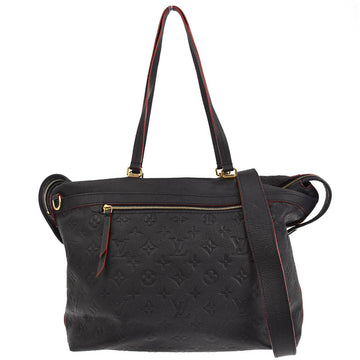 Louis Vuitton Navy Monogram Empreinte Boetie Shoulder Handbag M51752