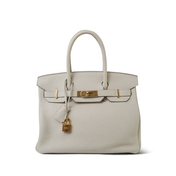 Birkin 30 Craie Veau Togo  Y Stamp