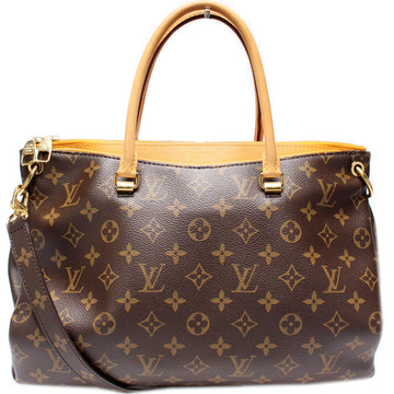 Pallas Tote Monogram Canvas Side