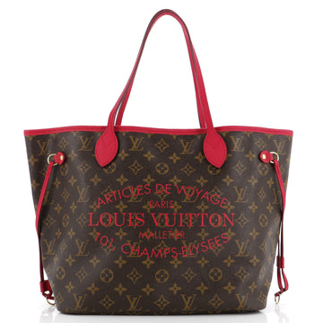 Neverfull Tote Limited Edition Ikat Monogram Canvas MM