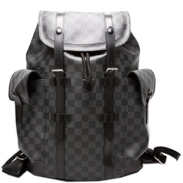 Christopher MM Backpack Damier Graphite