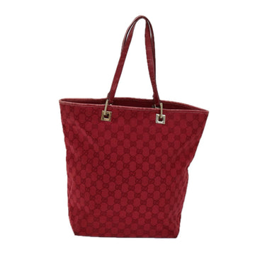 Gucci Gg Canvas Red Canvas Tote New 1:1 Bags