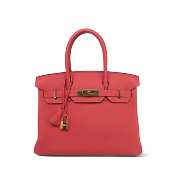 Birkin 30 Rouge Pivoine Veau Togo  C Stamp