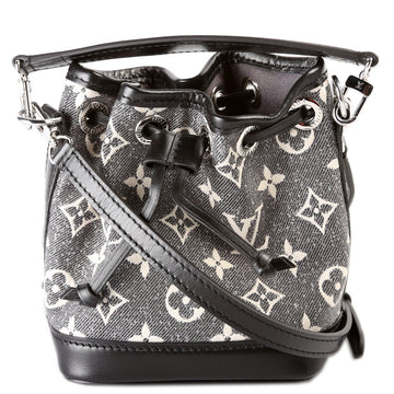 Nano Noe Monogram Jacquard Denim
