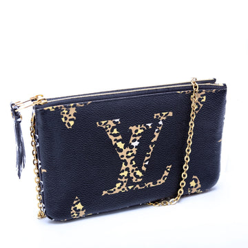Double Zip Pochette Jungle