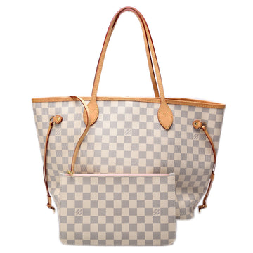 Neverfull W/Wallet MM Damier Azur