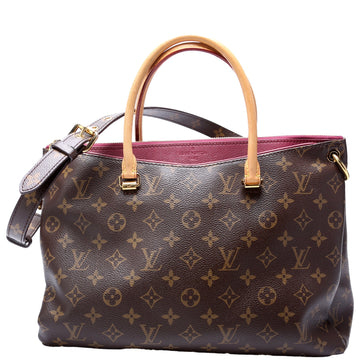 Pallas Tote Monogram Canvas Side