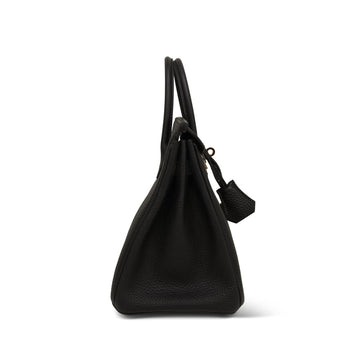 Birkin 25 Noir Veau Togo  W Stamp