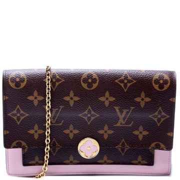 Flore Chain Wallet Monogram