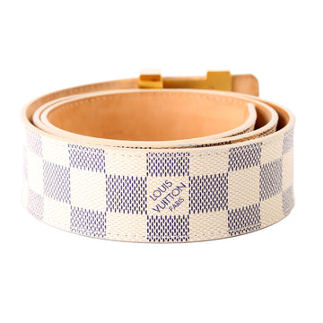 LV Initiales 40MM Damier Azur Belt Size 85/34