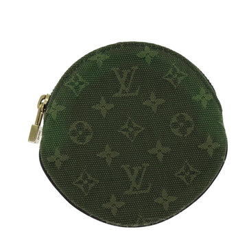 Louis Vuitton Porte Monnaie Rond  Canvas Wallet