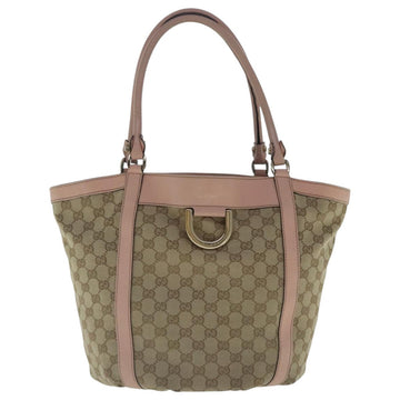 Gucci D-Ring Beige Canvas Tote New 1:1 Bags