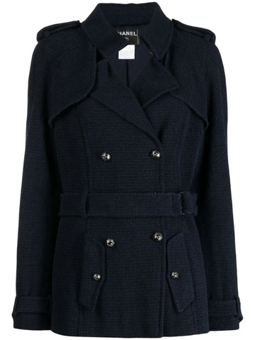 Short Belted Trench Coat