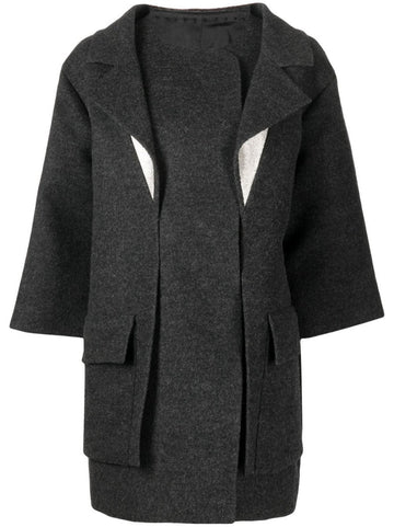 Grey Fall 2012 Layered Coat