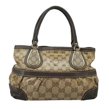 Gucci Gg Crystal Beige Canvas HandNew 1:1 Bags