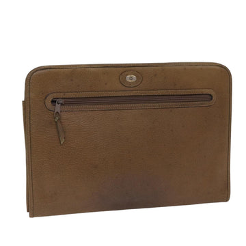 Gucci Document New 1:1 Bags Brown Leather Clutch New 1:1 Bags