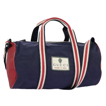 Gucci Sherry Navy Synthetic Travel New 1:1 Bags