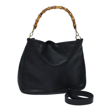 Gucci Bamboo Black Leather HandNew 1:1 Bags