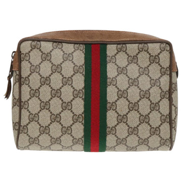 Gucci Ophidia Beige Canvas Clutch New 1:1 Bags
