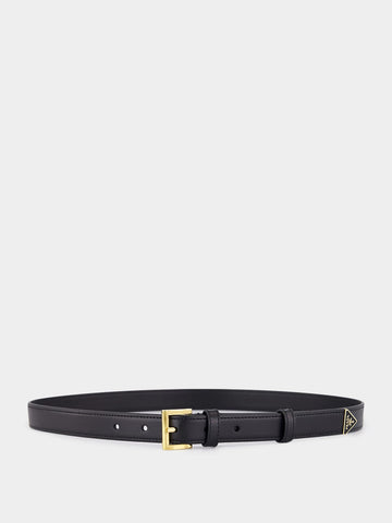 Black Leather Belt