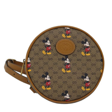 Gucci Disney X Gucci Beige Canvas Backpack New 1:1 Bags