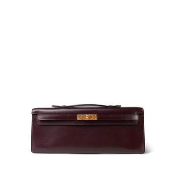 Kelly Cut Clutch Plum Box  L Square Stamp