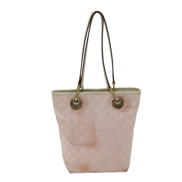 Gucci Gg Canvas Pink Canvas Tote New 1:1 Bags