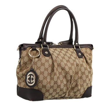 Gucci Sukey Beige Canvas Shopper New 1:1 Bags