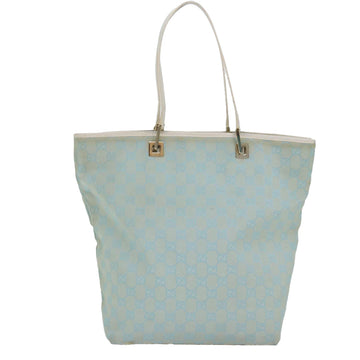 Gucci Gg Canvas Blue Canvas Tote New 1:1 Bags