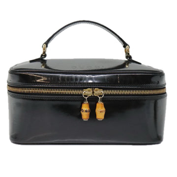 Gucci Bamboo Black Patent Leather Clutch New 1:1 Bags