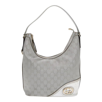 Gucci Hobo Silver Canvas Shoulder New 1:1 Bags