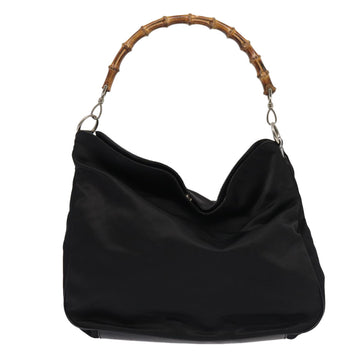 Gucci Bamboo Black Synthetic HandNew 1:1 Bags