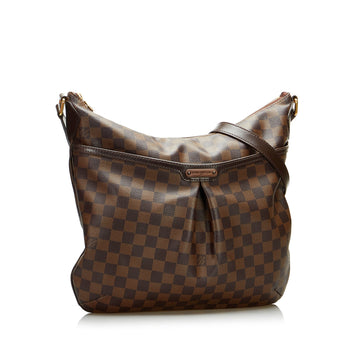 Louis Vuitton Bloomsbury GM Damier Ebene Leather/canvas