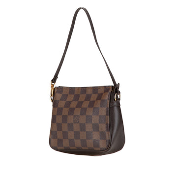 Brown Louis Vuitton Damier Ebene Trousse Pochette Handbag