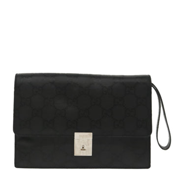 Gucci Black Canvas Clutch New 1:1 Bags