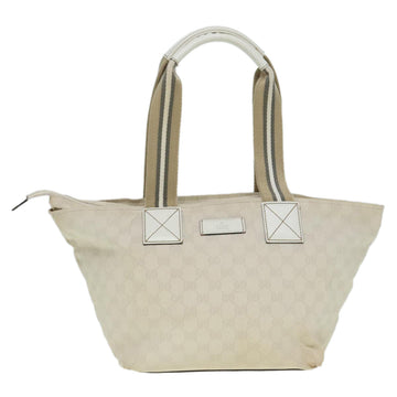 Gucci Sherry White Canvas Tote New 1:1 Bags