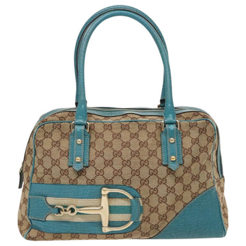 Gucci Horsebit Beige Canvas Tote New 1:1 Bags