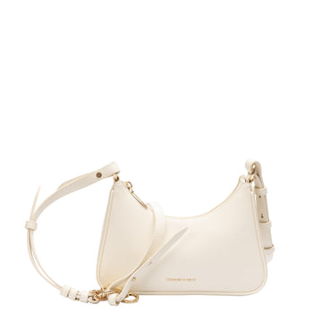 Charles & Keith Cream Lane Trapeze Bag