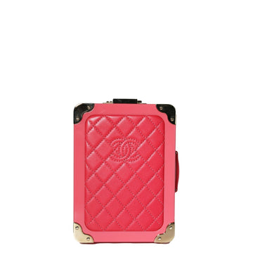 SS 2016 Trolley Pink Minaudière Clutch