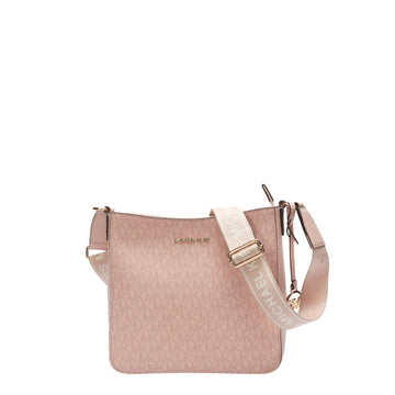 Michael Kors Jet Set Pink Travel Logo Messenger Bag