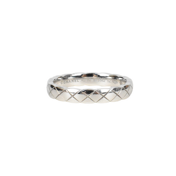 Chanel Diamond Quilted Ring - 6
