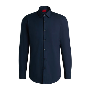 Slim-Fit Shirt In Easy-Iron Cotton Poplin
