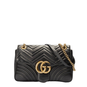Gucci GG Marmont Quilted Leather Matelasse Shoulder Bag
