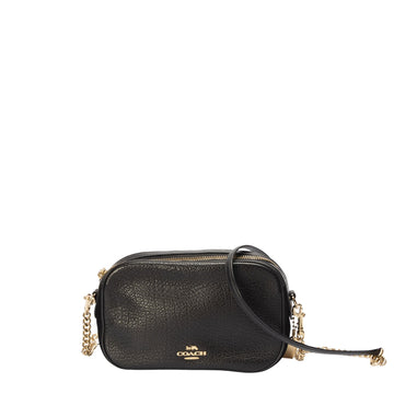 Coach Black Isla Chain Crossbody Bag